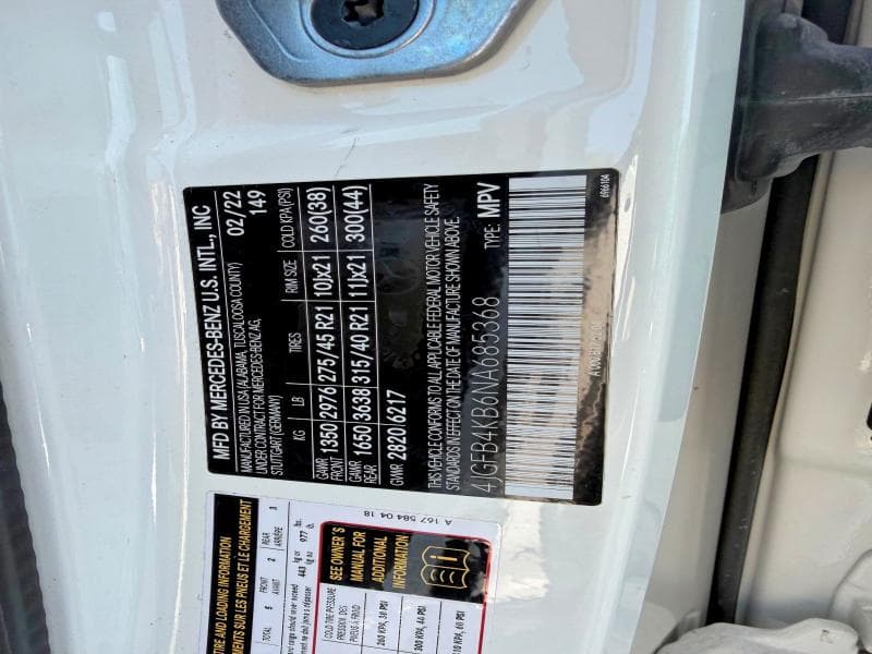 2022 MERCEDES-BENZ GLE 350 4MATIC 350 4MATIC 14
