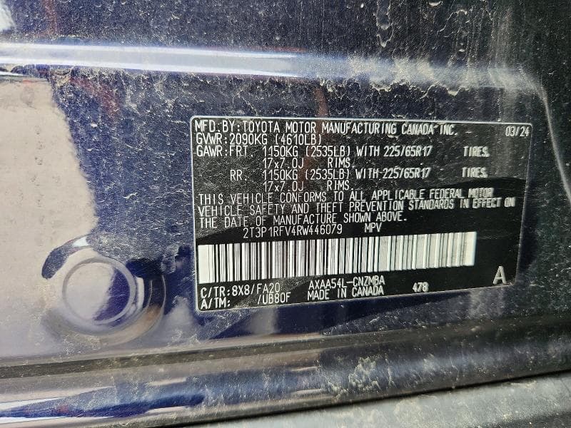 2024 TOYOTA RAV4 XLE 13