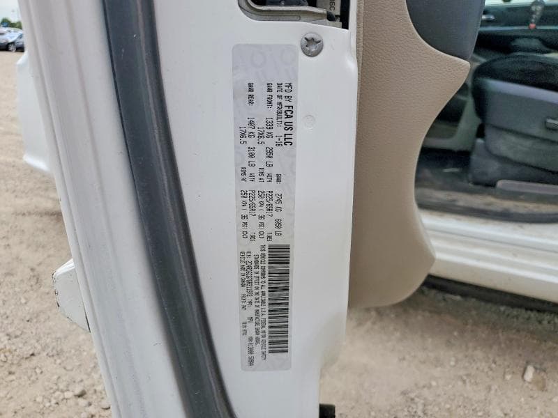 2016 DODGE GRAND CARAVAN SXT 13