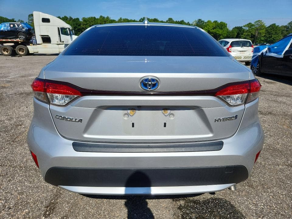 2022 TOYOTA COROLLA LE LE 6