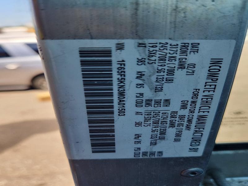 2021 FORD F59 DELIVERY TRUCK 11