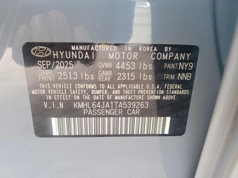 2026 HYUNDAI SONATA SEL SPORT 12