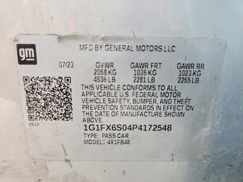 2023 CHEVROLET BOLT EV 2LT 13