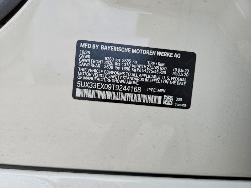 2026 BMW X6 XDRIVE40I 13