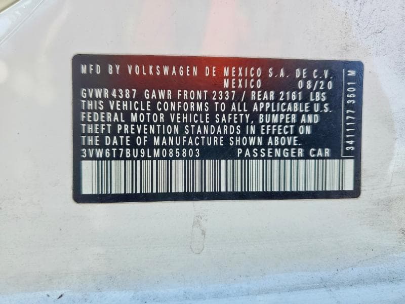 2020 VOLKSWAGEN JETTA GLI 13