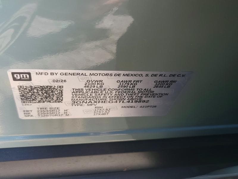 2026 CHEVROLET EQUINOX LT 13