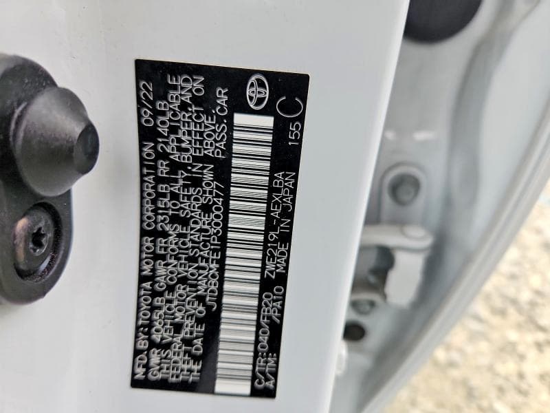 2023 TOYOTA COROLLA HYBRID LE 12