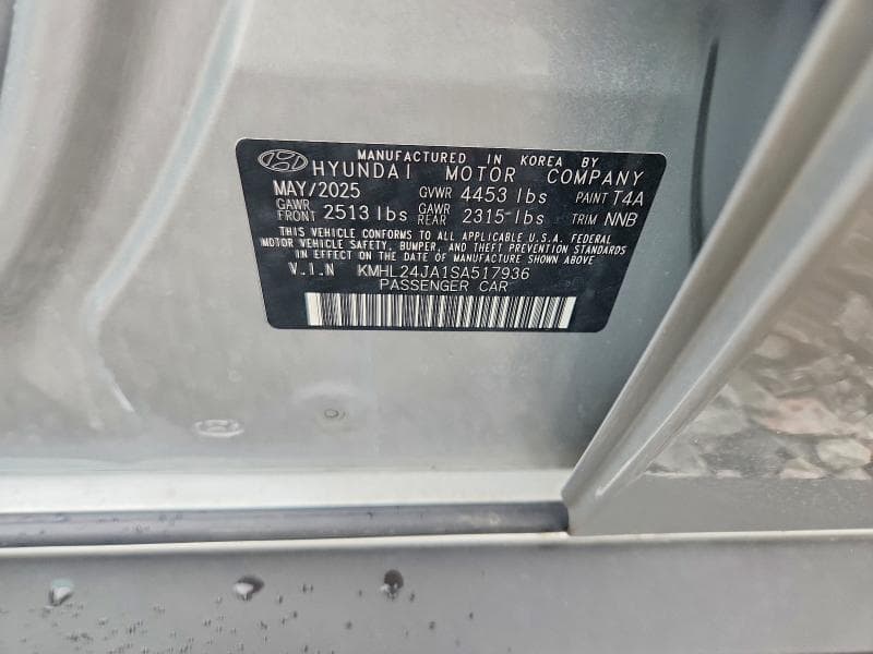 2025 HYUNDAI SONATA SE 12
