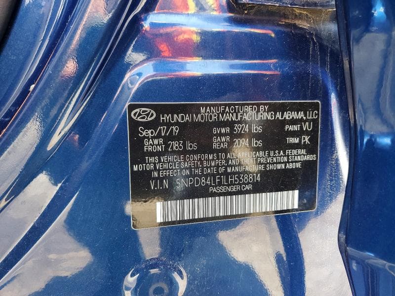 2020 HYUNDAI ELANTRA SEL 13