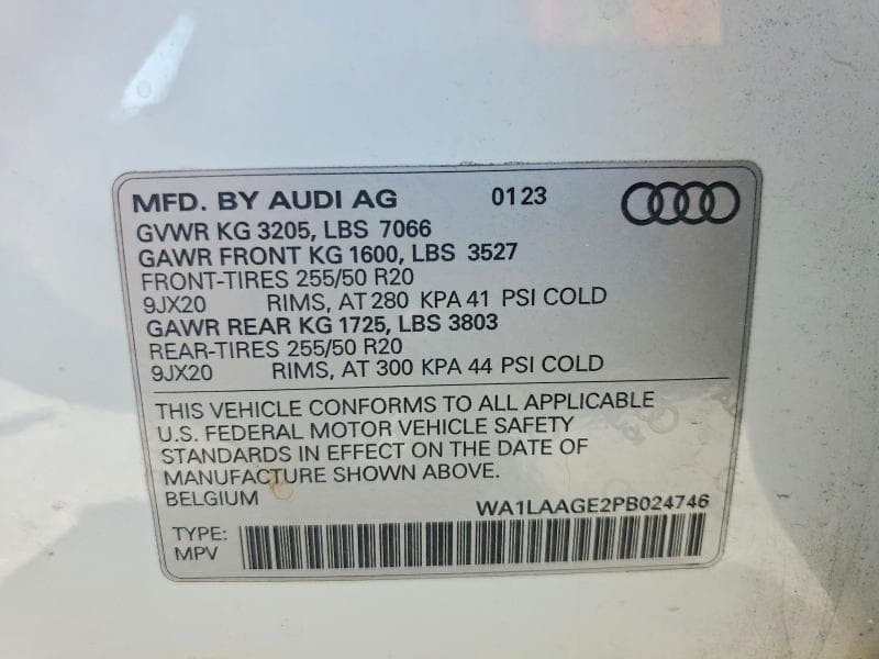 2023 AUDI E-TRON PREMIUM PLUS 13