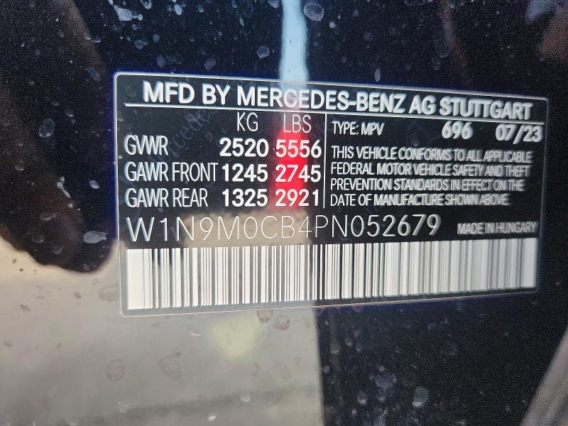 2023 MERCEDES-BENZ EQB 250+ 250+ 13