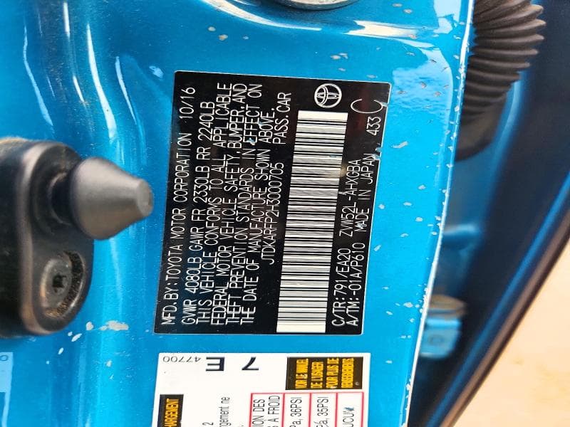 2017 TOYOTA PRIUS PRIME PREMIUM 13