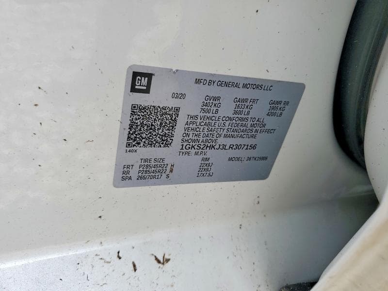 2020 GMC YUKON XL DENALI 12