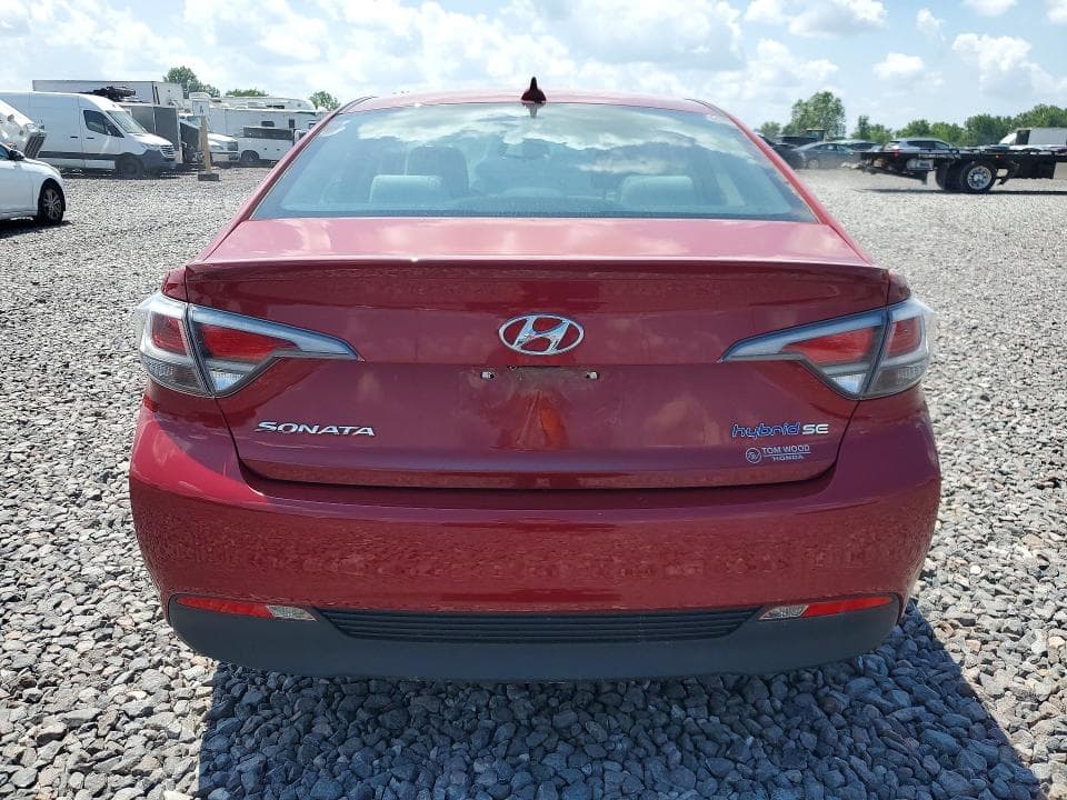 2016 HYUNDAI SONATA HYBRID SE SE 6