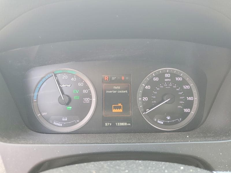2016 HYUNDAI SONATA HYBRID SE SE 9