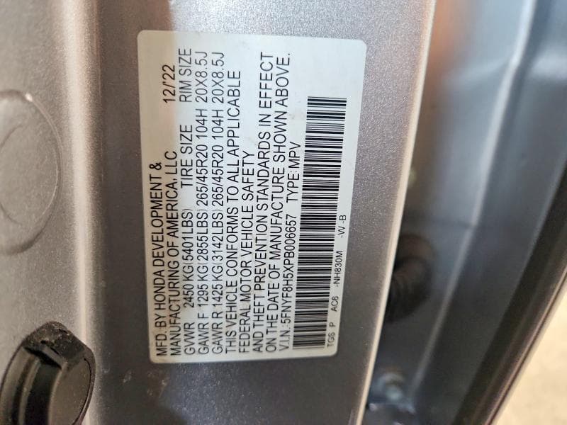 2023 HONDA PASSPORT EXL 13