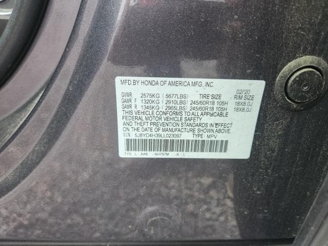 2020 ACURA MDX 13