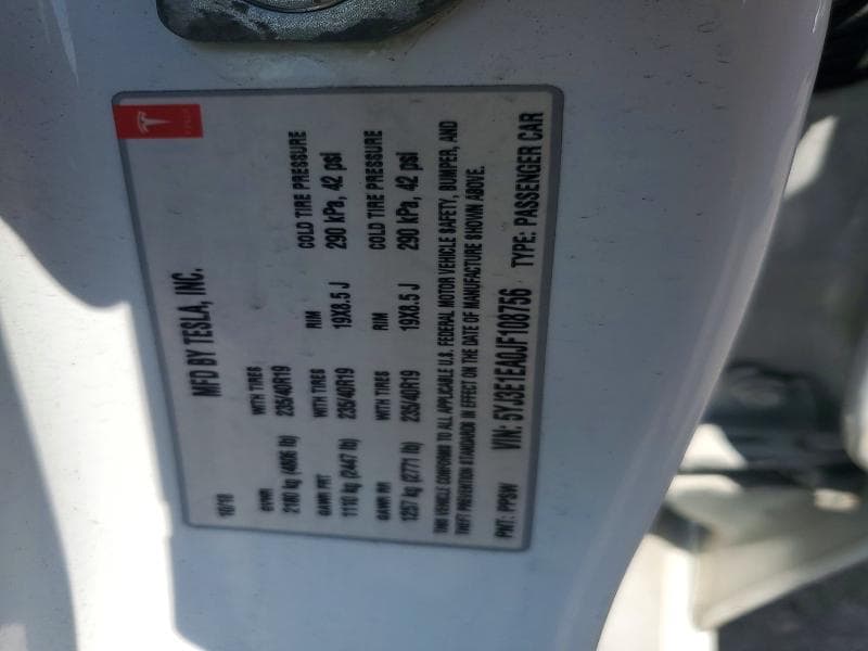 2018 TESLA MODEL 3 13