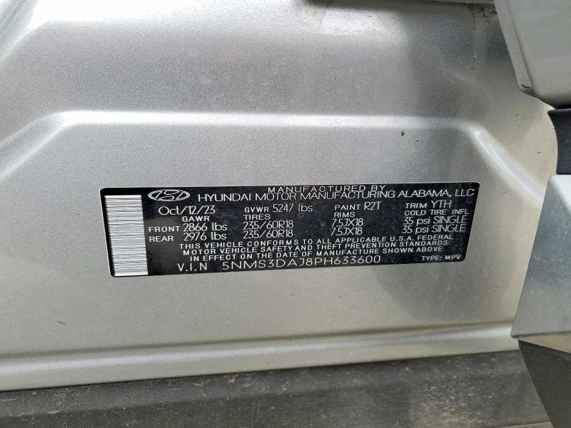 2023 HYUNDAI SANTA FE SEL PREMIUM 14