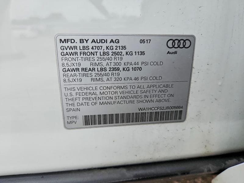 2018 AUDI Q3 PREMIUM PLUS 13