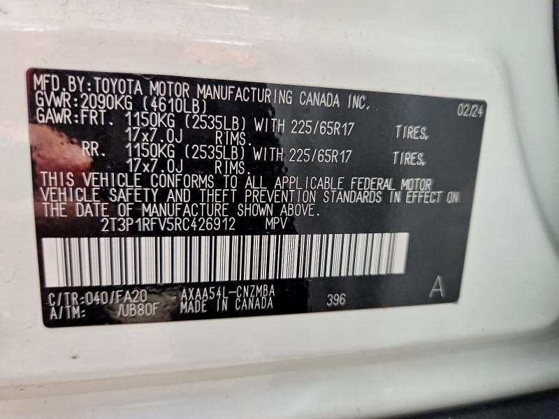 2024 TOYOTA RAV4 XLE 14