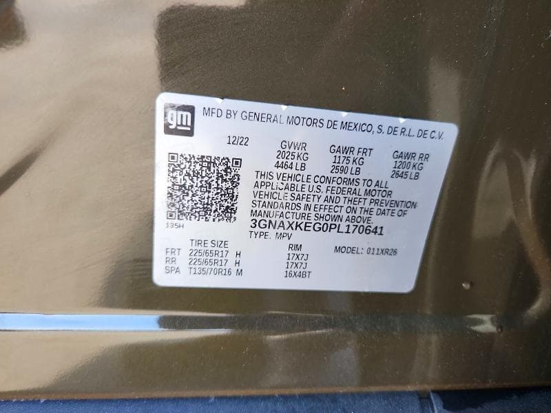 2023 CHEVROLET EQUINOX LT 14