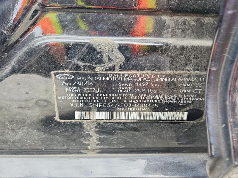 2018 HYUNDAI SONATA SPORT+ 12