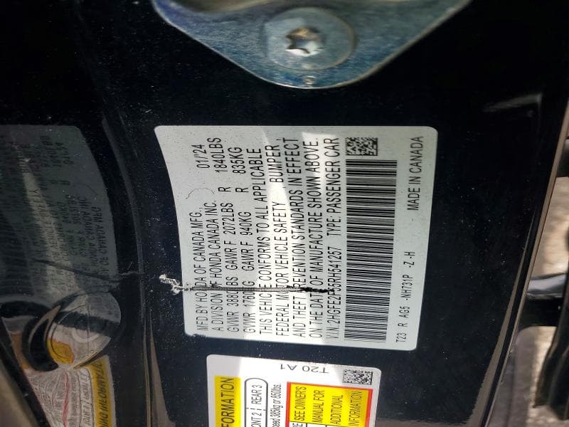2024 HONDA CIVIC SPORT 12