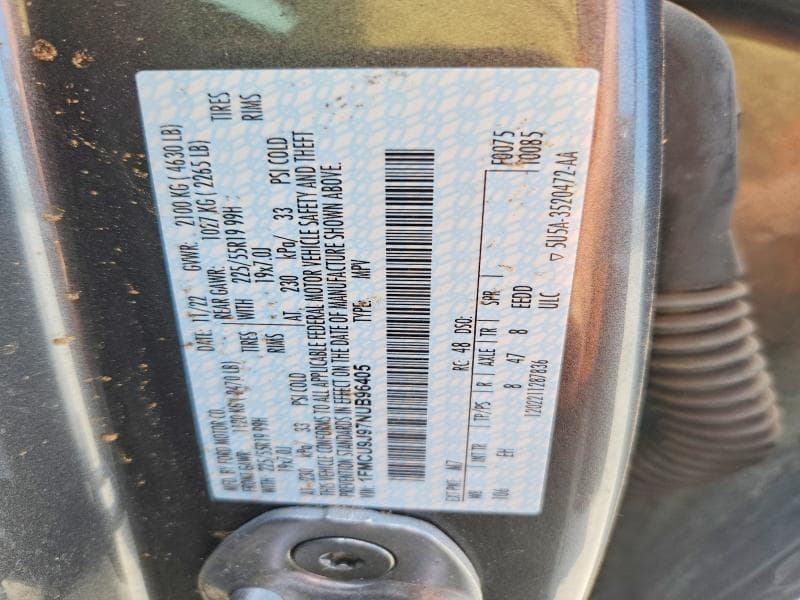 2022 FORD ESCAPE TITANIUM 13