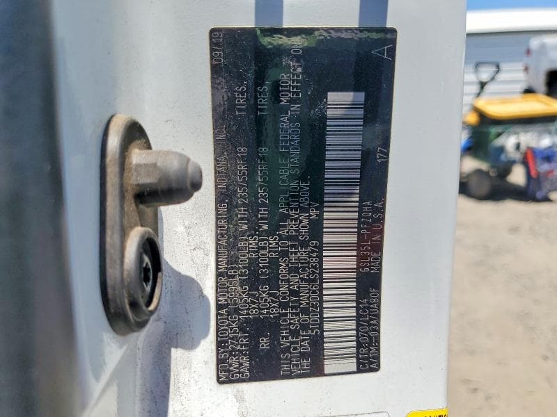 2020 TOYOTA SIENNA XLE PREMIUM 7-PASSENGER 13