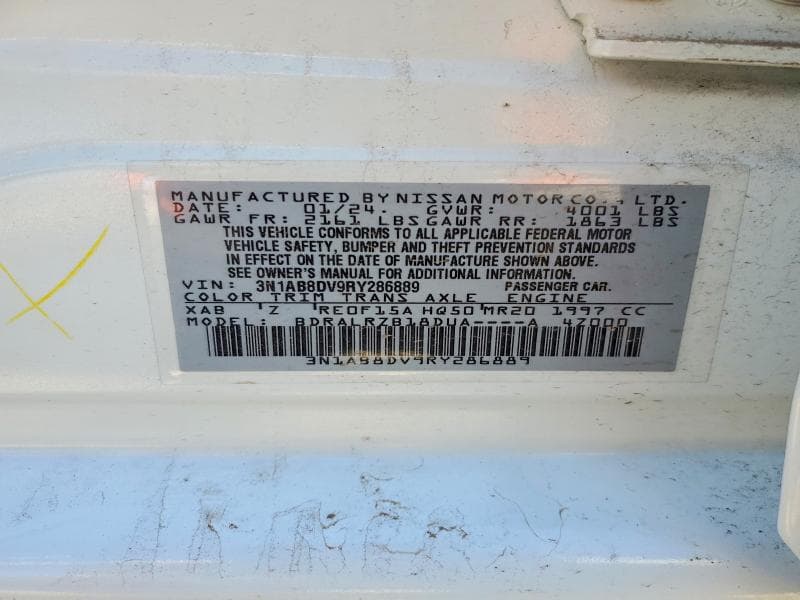 2024 NISSAN SENTRA SR 12