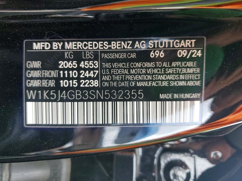 2025 MERCEDES-BENZ CLA 250 12