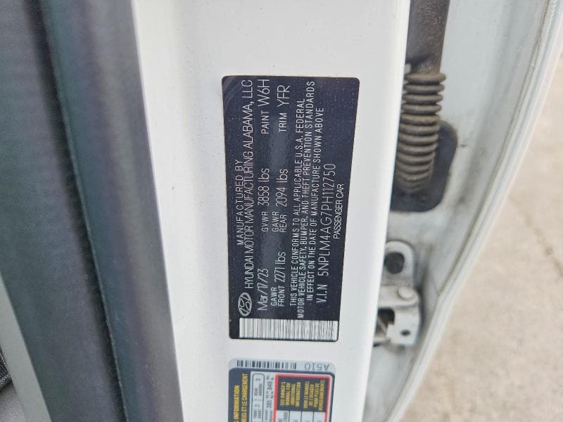 2023 HYUNDAI ELANTRA SEL SEL 12