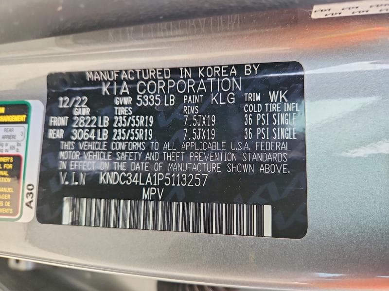 2023 KIA EV6 WIND 13