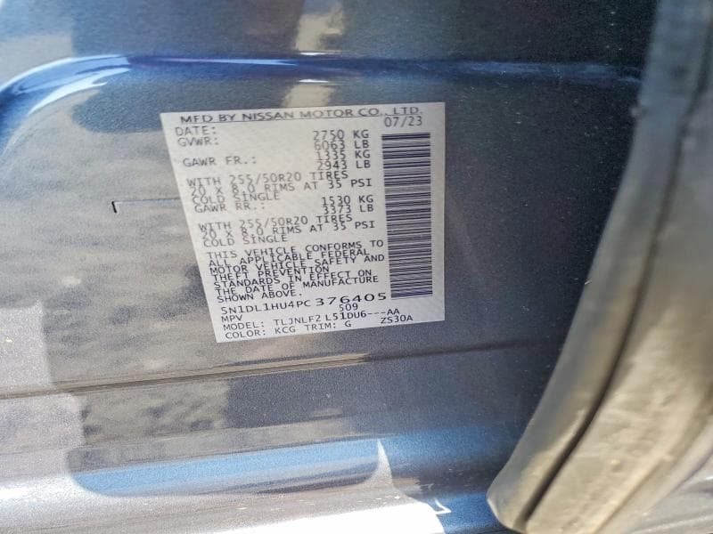 2023 INFINITI QX60 AUTOGRAPH AUTOGRAPH 14