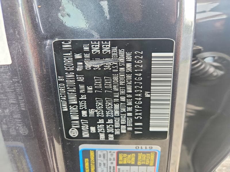2018 KIA SORENTO LX 14