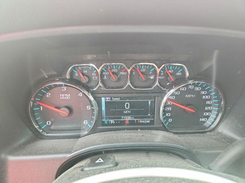 2016 CHEVROLET SILVERADO K1500 LT K1500 LT 9