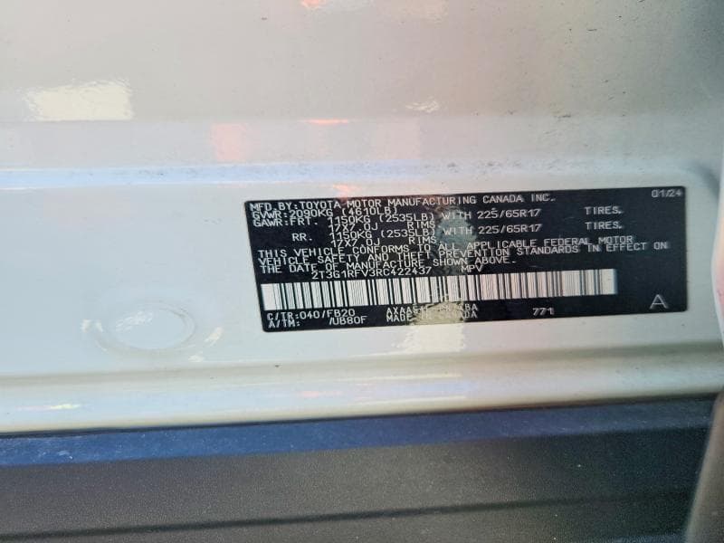 2024 TOYOTA RAV4 LE 13