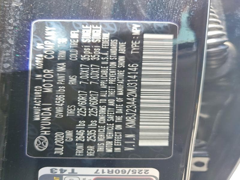 2021 HYUNDAI TUCSON SE 13