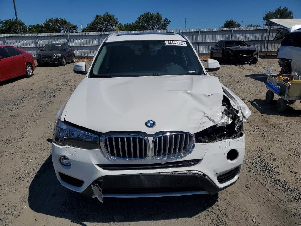 2017 BMW X3 XDRIVE28I 5