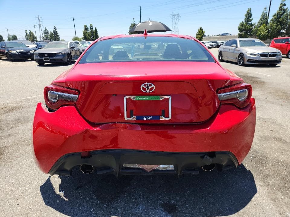 2017 TOYOTA 86 BASE 6