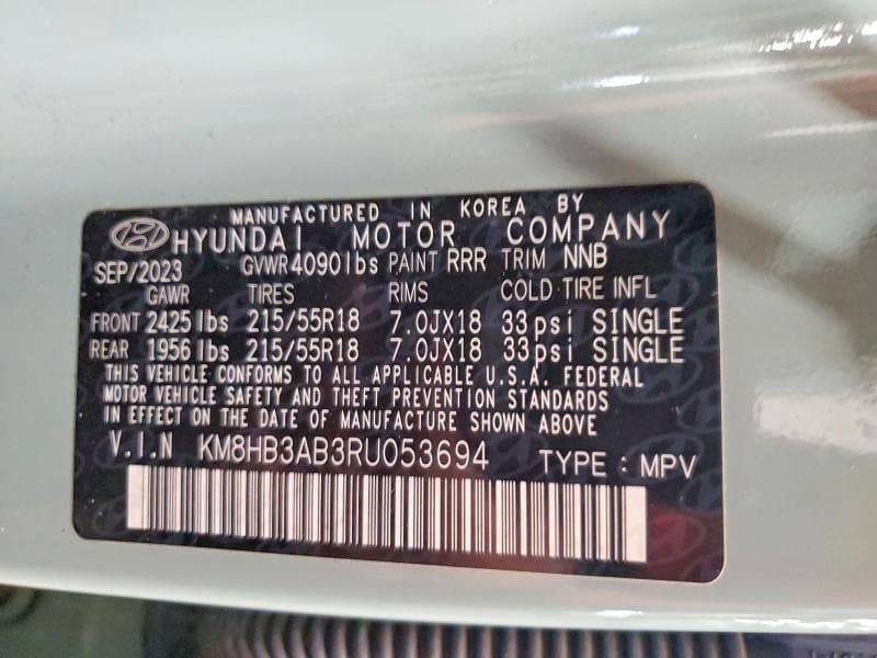 2024 HYUNDAI KONA SEL 13