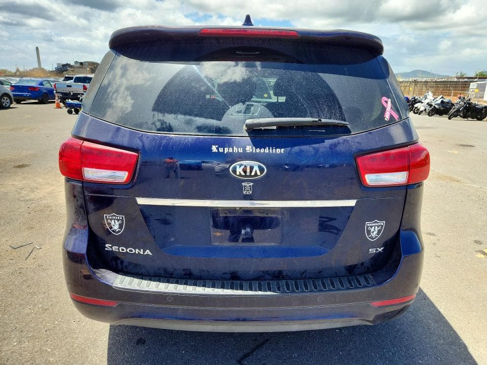 2018 KIA SEDONA SX SX 6