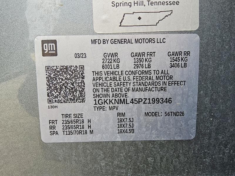 2023 GMC ACADIA SLT 13