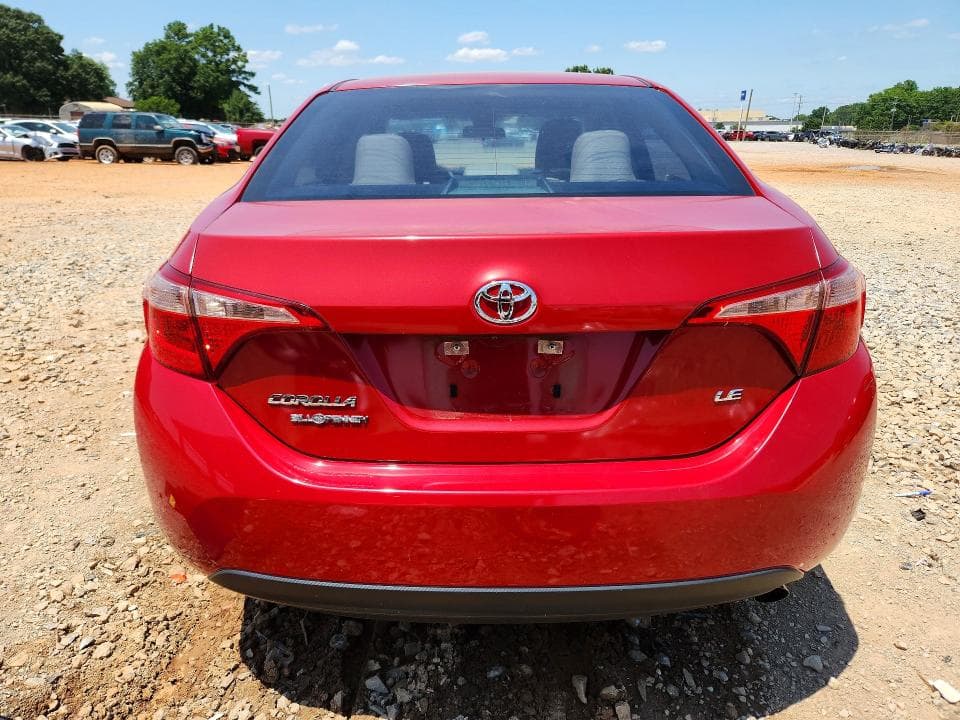 2017 TOYOTA COROLLA LE 6