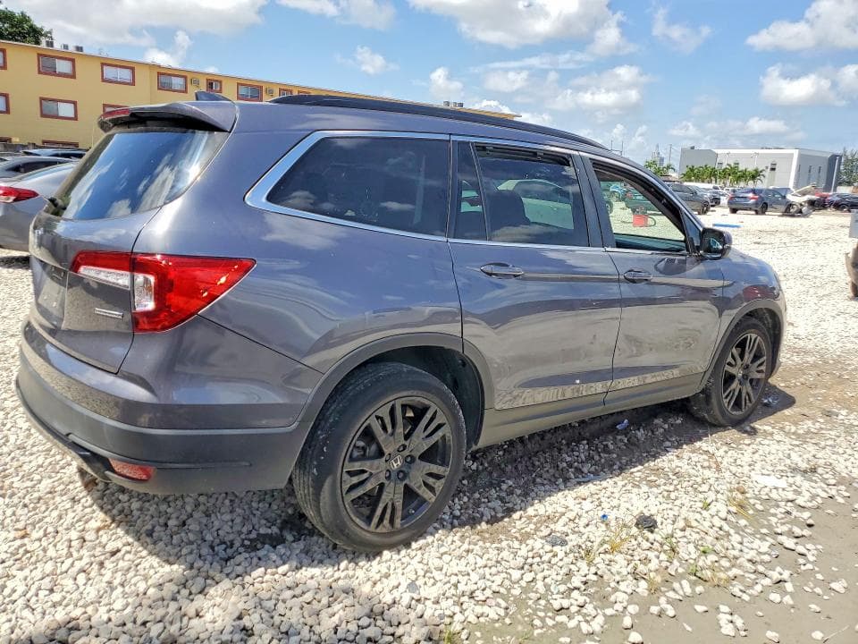 2022 HONDA PILOT SE 3