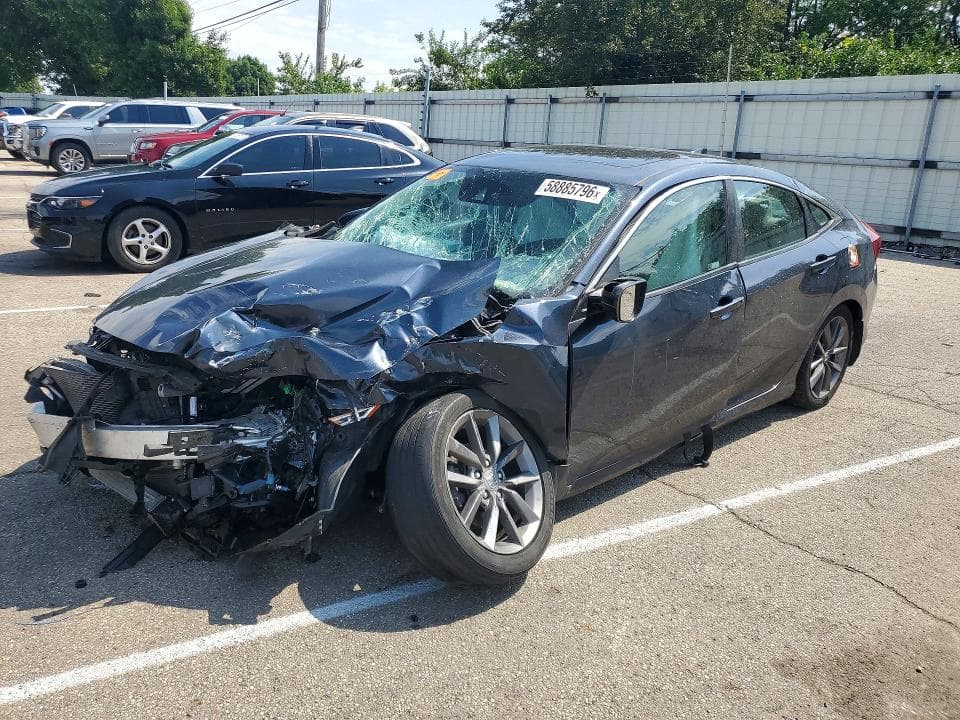2019 HONDA CIVIC EX - 1