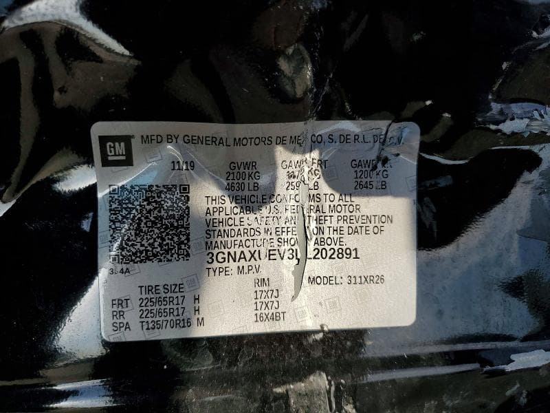 2020 CHEVROLET EQUINOX LT 13