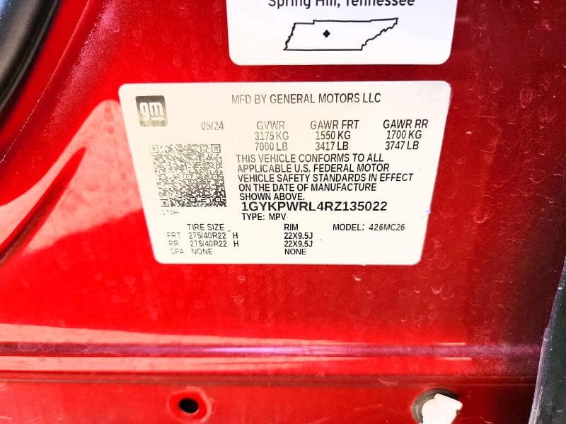 2024 CADILLAC LYRIQ SPORT 12