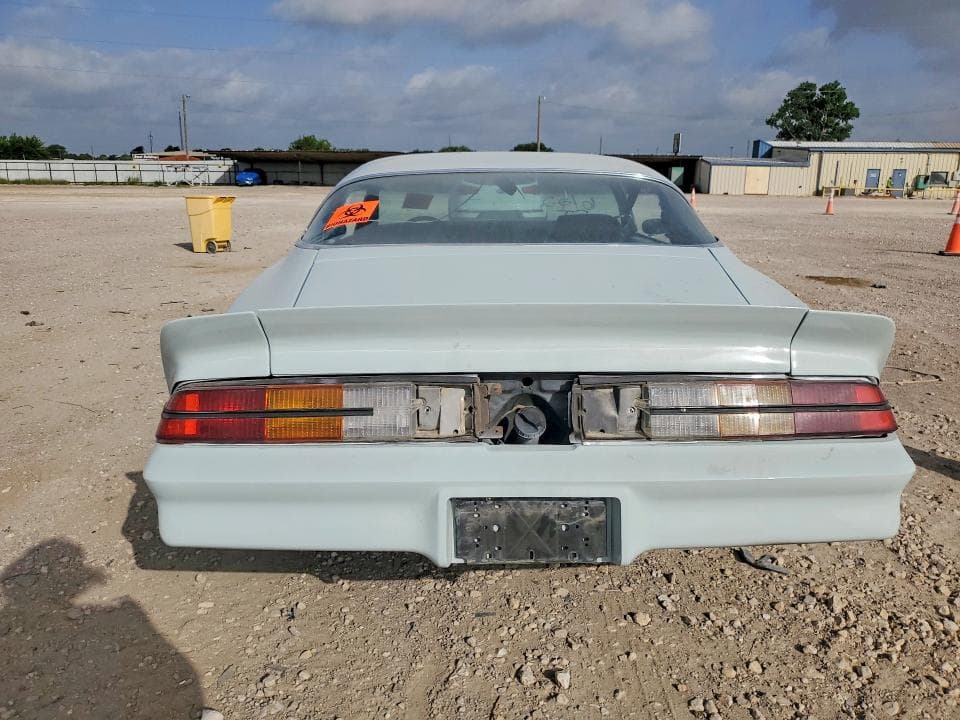 1979 CHEVROLET CAMARO 6